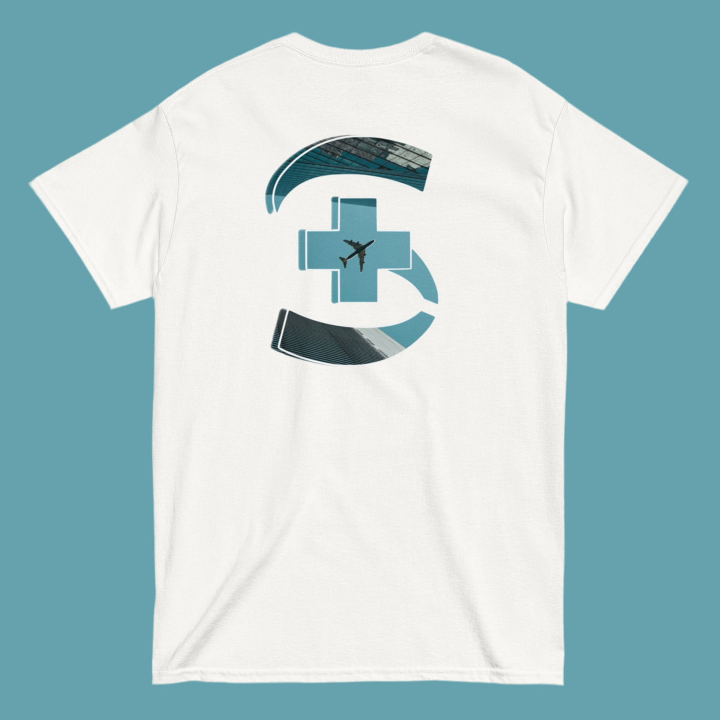 Boarding Aqua Logo T-Shirt