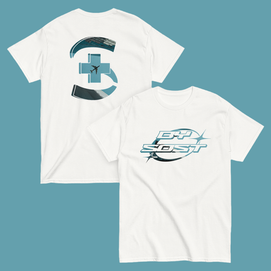 Boarding Aqua Logo T-Shirt
