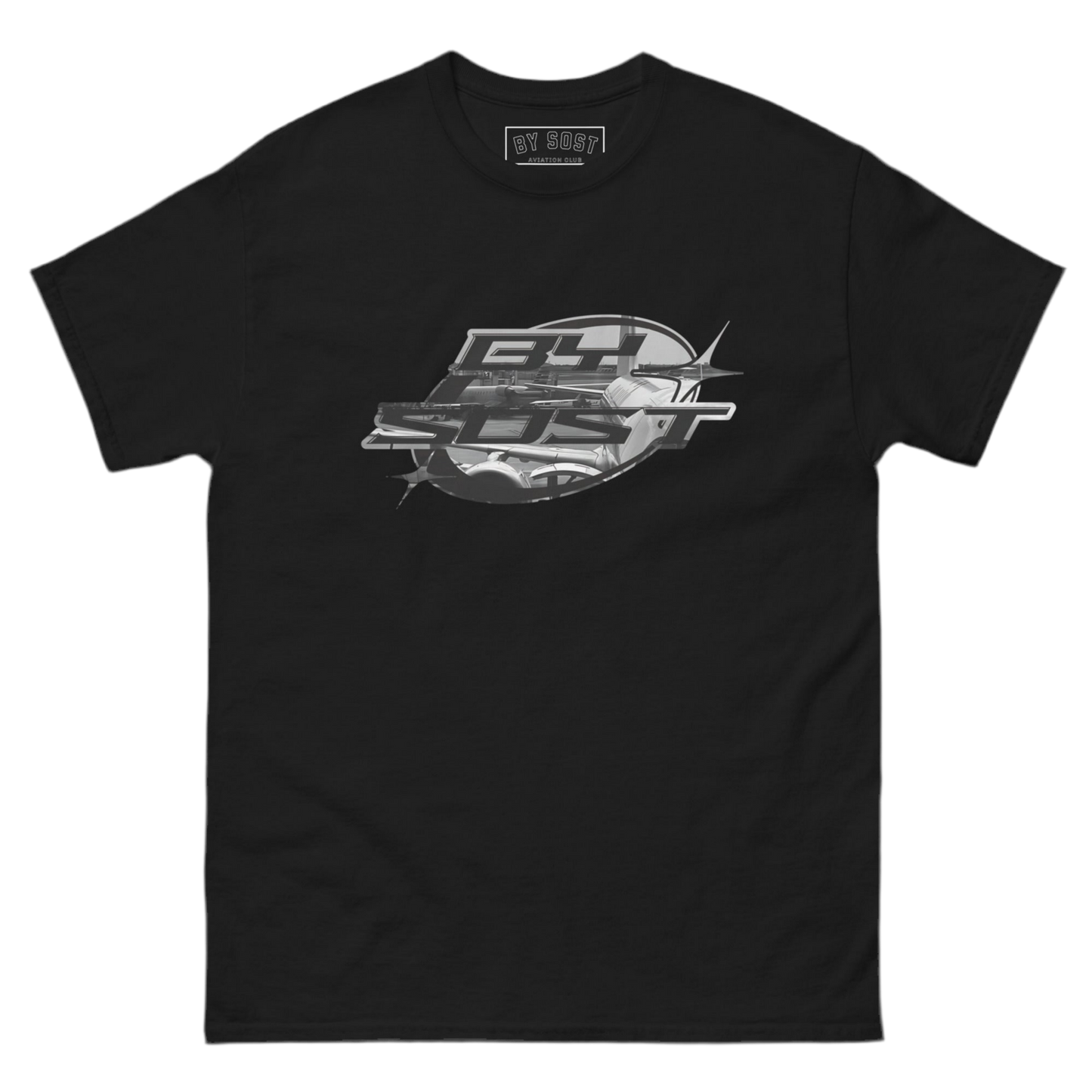 Boarding Logo T-Shirt Black